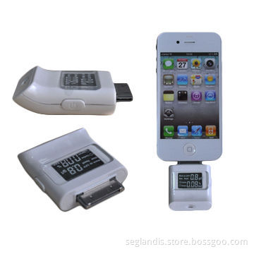 Alcohol Testers for iPhone 4 with LCD Digital Display